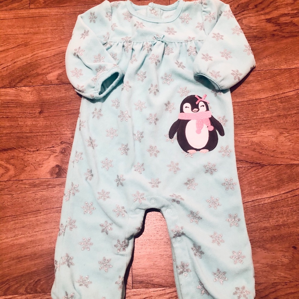 Fleece baby pjs